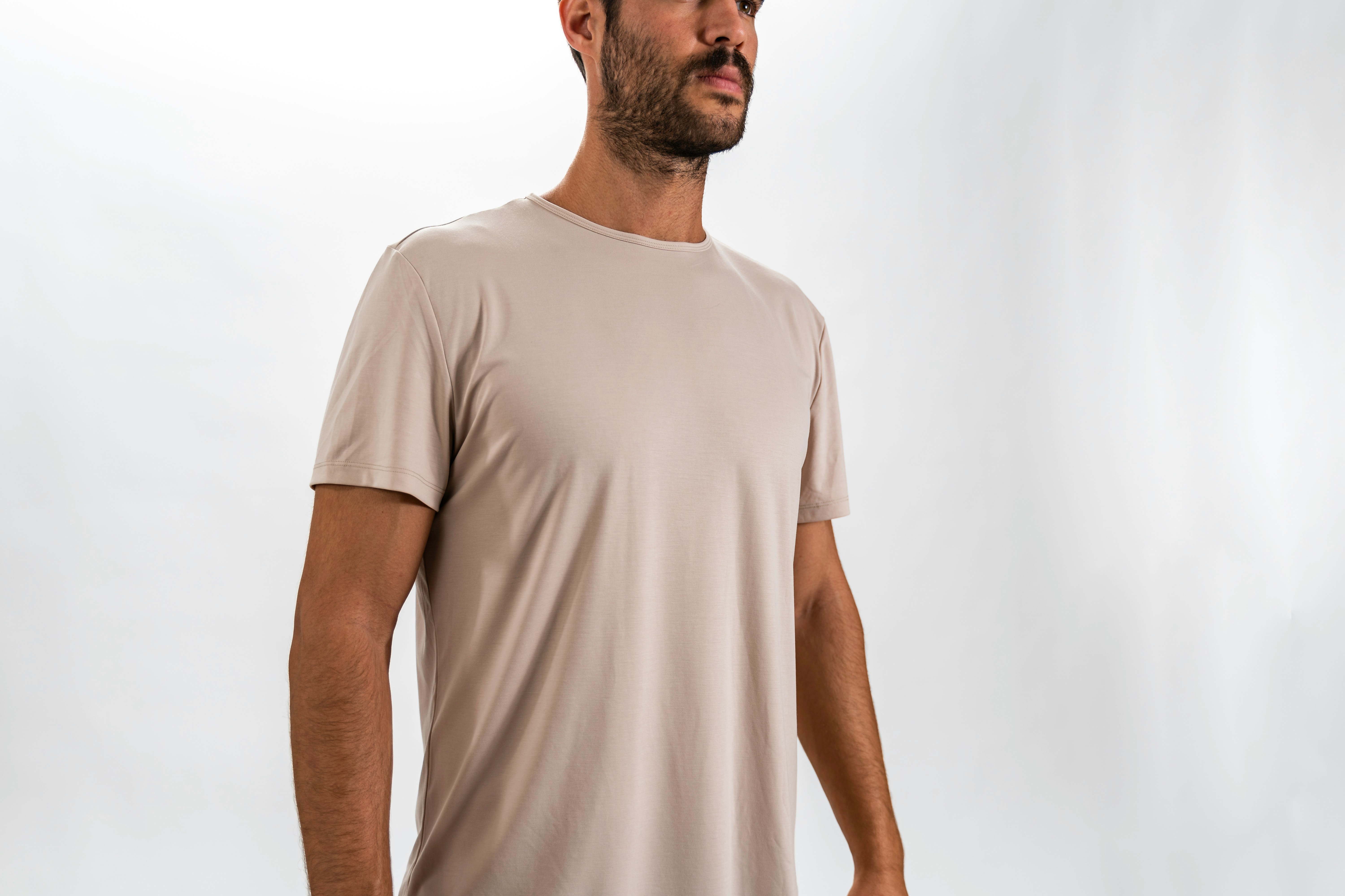 A brown tee